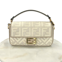 FENDI - Beige Baguette Medium Shoulder Bag