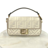 FENDI - Beige Baguette Medium Shoulder Bag