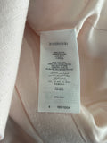 ZIMMERMANN - Crush Double-Breasted Pink Linen Blazer Sz 4
