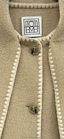 TOTEME - Embroidered Scarf Jacket Harvest