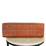 CARL FRIEDRIK - Palissy Overnight Bag in Cognac Leather
