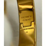 HERMÈS - Clic H Bracelet Rose Candeur GM