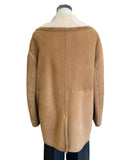 DIOR - Lamb Shearling Reversible Coat Sz IT 44