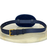 GUCCI - Blue Velvet GG Marmont Belt Bag