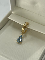 VALENTINO - Blue Single Drop Earrings