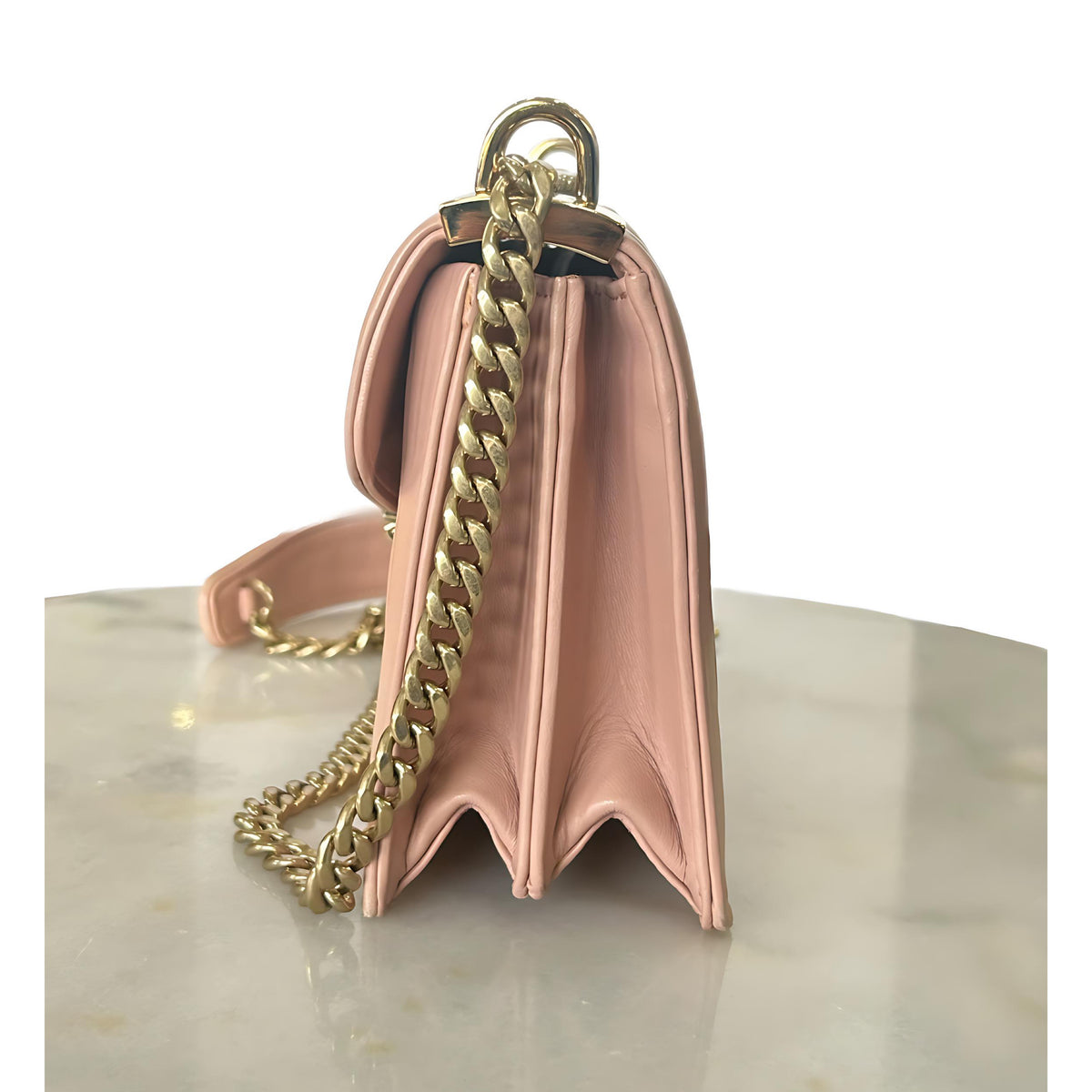 MIU MIU - Confidential Orchid Pink Matelassé Shoulder Bag