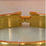 HERMÈS - Clic H Bracelet Rose Candeur GM