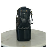 CHANEL - Gabrielle Medium Black Hobo Bag Series 28