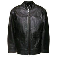 ANINE BING - Henry Black Leather Jacket Sz XS Relaxed Fit