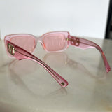 VALENTINO - VA4108 Pink Rectangle Sunglasses