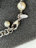 CHANEL - CC Diamanté & Pearl Long Necklace
