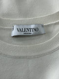 VALENTINO - V Logo Knit Jumper Sz M
