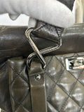 CHANEL - 8 Knots Leather Tote in Deep Olive