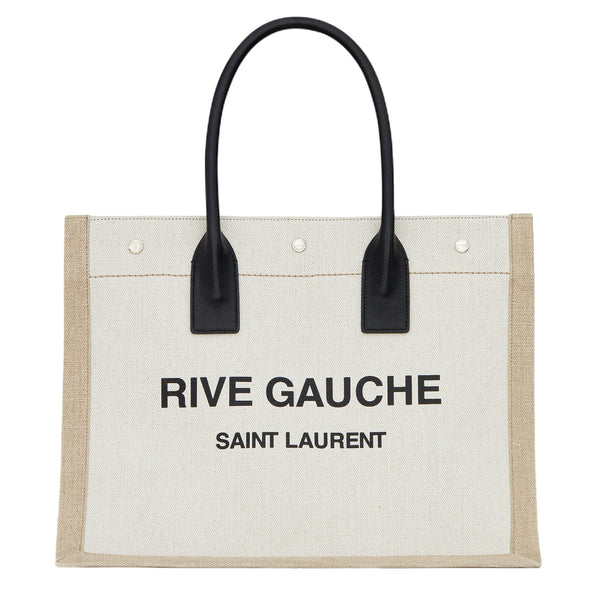 SAINT LAURENT - Rive Gauche Tote in Canvas