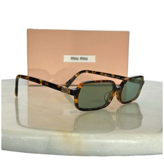MIU MIU - Rectangle Frame Sunglasses