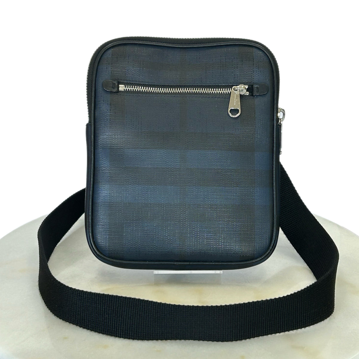 BURBERRY - Slim London Check Crossbody Bag