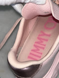 JIMMY CHOO - Diamond Light Pink Maxi Sneakers Sz 38.5