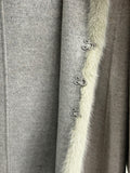 VALENTINO - Wool / Angora Fur Trim Jacket