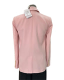 BALMAIN - Double Breasted Pink Wool Blazer Sz 34 FR