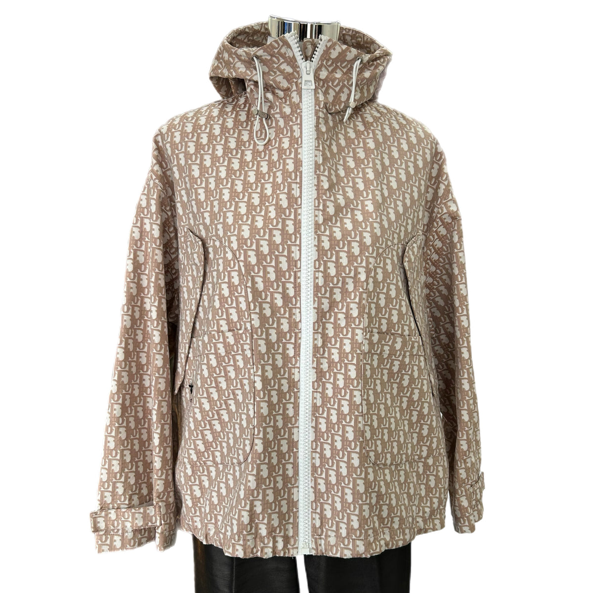 DIOR - Hooded Jacket with Dior Oblique Motif Sz XS / Relaxed Fit Suit S-M