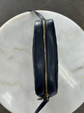 SAINT LAURENT - Lou Navy Quilted Leather Camera Bag