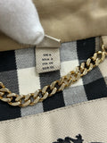 BURBERRY - Classic Beige A-Line Trench Coat Sz 36