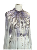 ZIMMERMANN - Luminous Tiered Midi Dress Sz 2