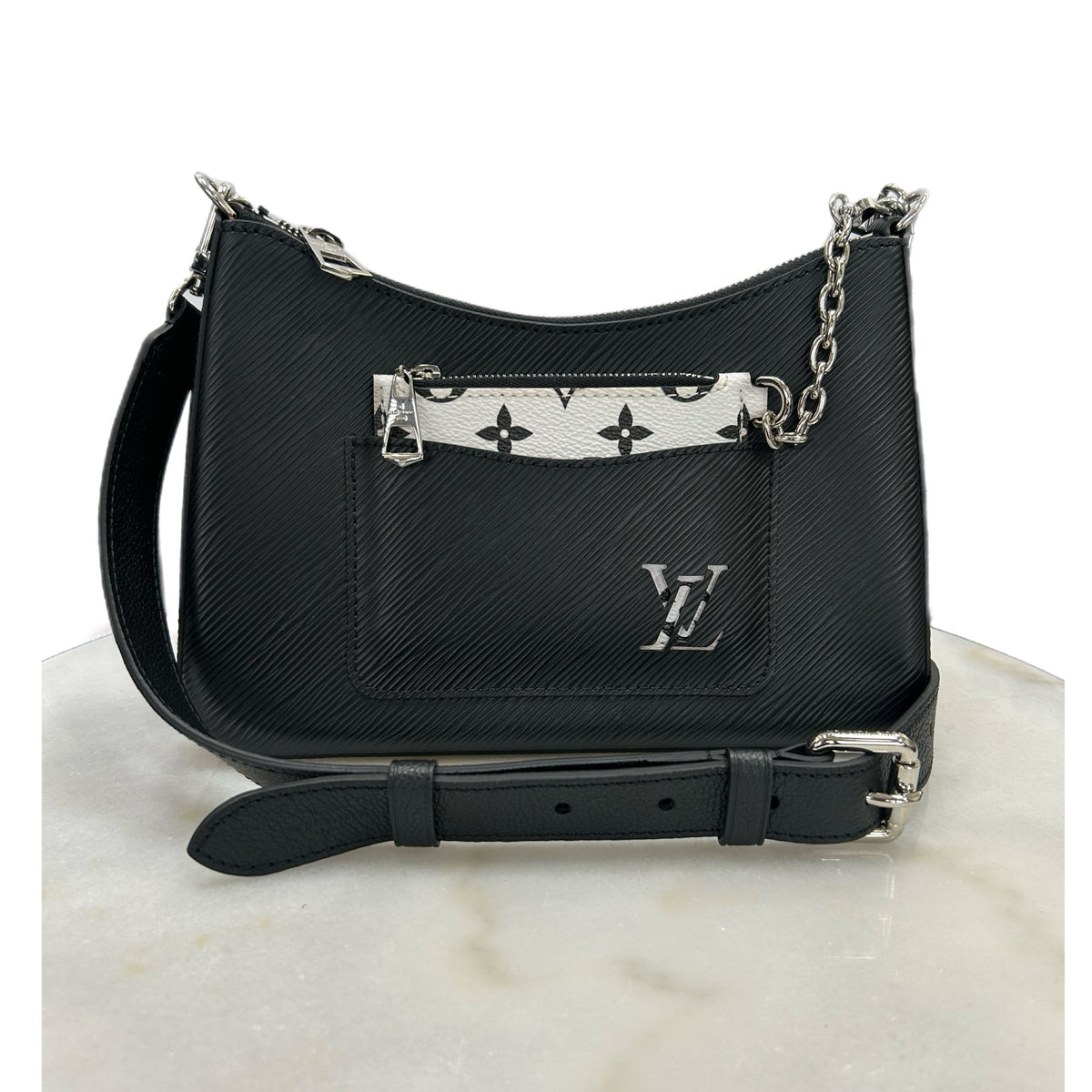 LOUIS VUITTON - Marelle Bag Black Epi Leather