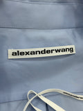 ALEXANDER WANG - Crystal Tie-Waist Shirt Dress Sz 0