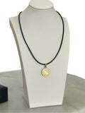 BVLGARI - 18k Gold & Diamond Horoscope Necklace