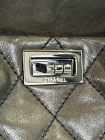 CHANEL - 8 Knots Leather Tote in Deep Olive