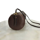 MIU MIU - Nappa Brown Leather Pouch Bag