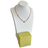 GUCCI - Double G Crystal Flower Rose-gold Tone Necklace