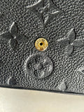 LOUIS VUITTON - Pochette Félicie Black Monogram Empreinte Leather