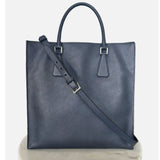PRADA - Navy Saffiano Leather Tote Bag & Strap