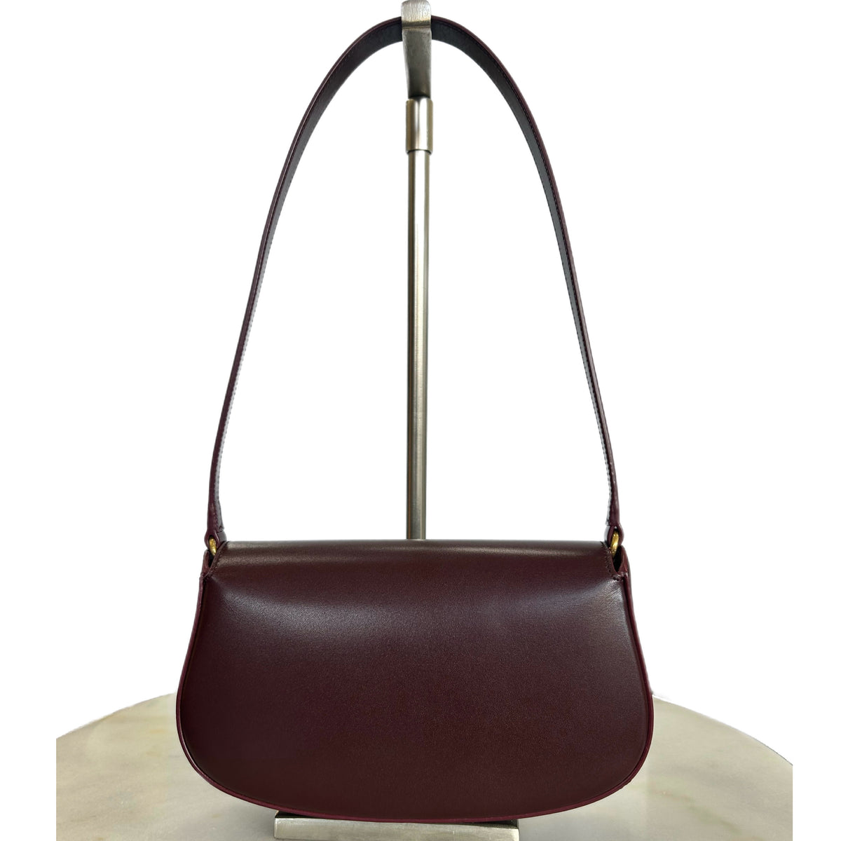 SAINT LAURENT - Mini Voltaire Shoulder Bag - Rouge Cabernet