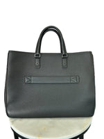 BALLY - Black Leather Brako Tote / Weekender Bag