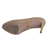 PRADA - Nude Leather Capretto Pumps Sz 38.5