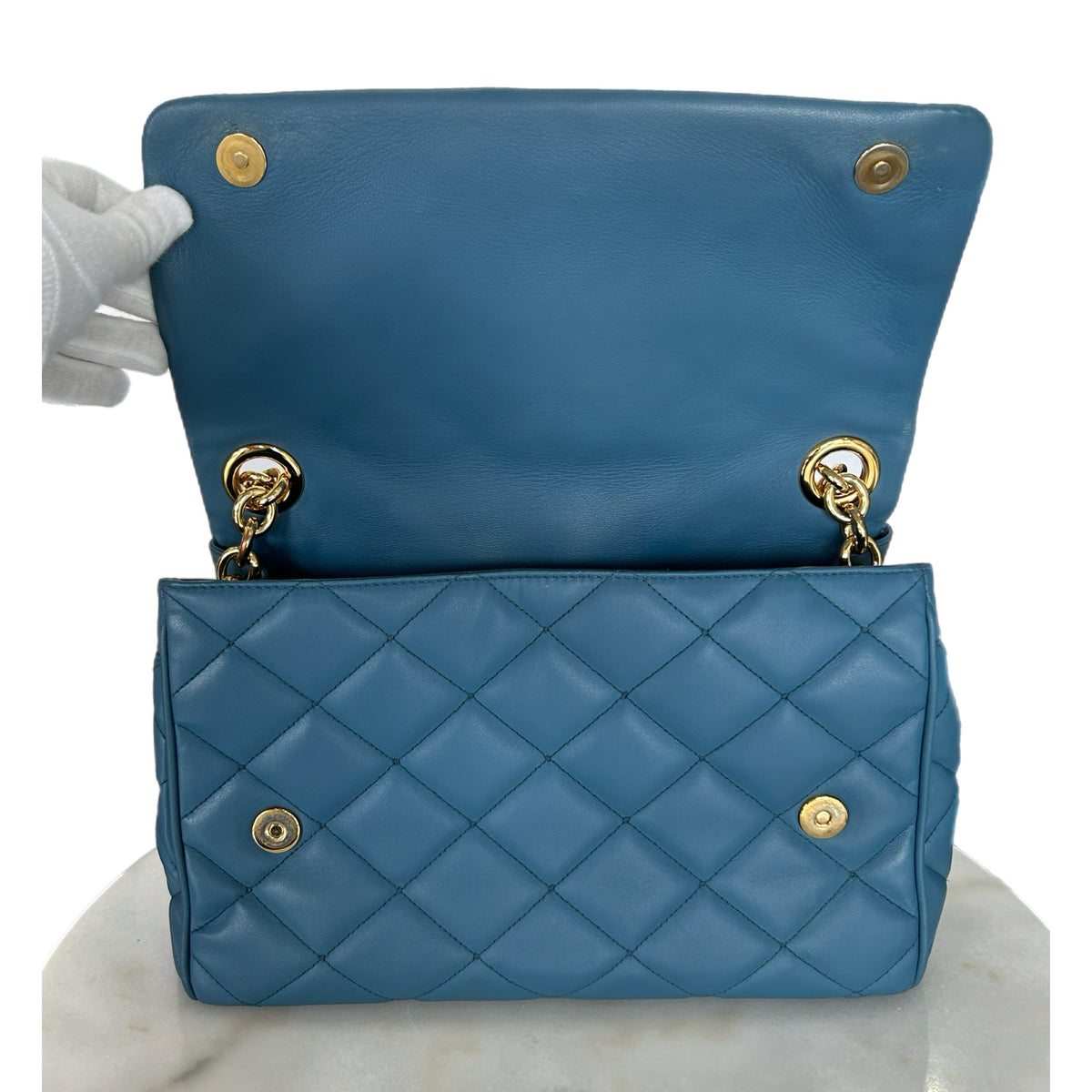 DOLCE & GABBANA - Miss Kate Quilted Leather Shoulder Bag