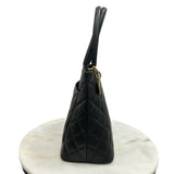 CHANEL - Caviar Medallion Tote Bag in Black
