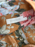 ZIMMERMANN - Pattie Floral Print Linen Jumpsuit Sz 3