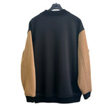 MAX MARA - Black Verace Logo Bomber Jacket Sz 42