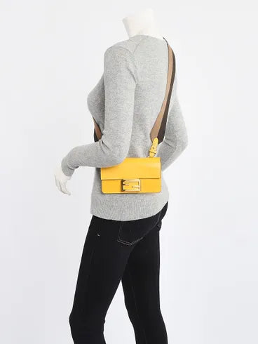 FENDI - Smooth Leather Baguette Mini Bag