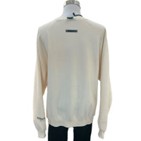 FEAR OF GOD ESSENTIALS - 
Logo 'Buttercream' Sweater Sz L