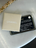 CHANEL - Classic Double Flap Jumbo Bag - Beige Caviar Leather