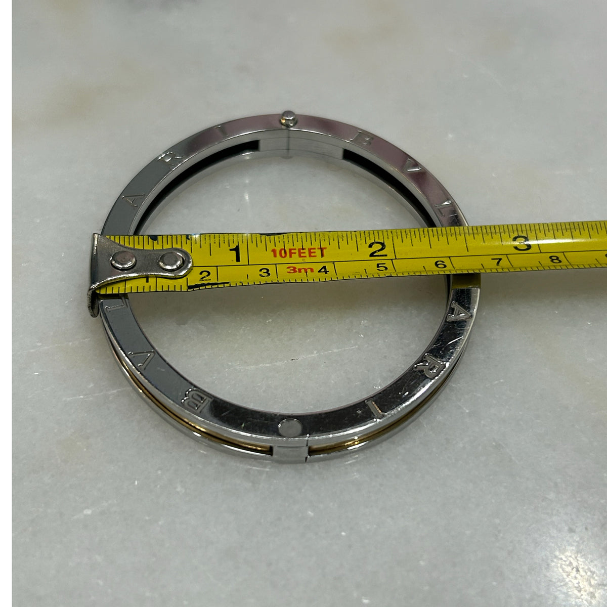 BVLGARI - B.Zero1 18k Gold & Steel Bracelet