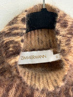ZIMMERMANN - Mohair/Wool Espionage Bell Sweater Sz 0