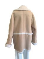 SASS & BIDE - Lamb Shearling 2 in 1 - Jacket & Coat Sz M