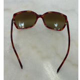 CHANEL - Red Tortoiseshell Sunglasses