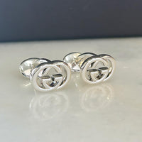 GUCCI - GG Silver Cufflinks
